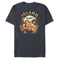 thumbnail image 1 of The Simpsons Island Paradise Treehouse of Horror - Short Sleeve Blended T-Shirt for Adults - Customized-Navy Heather, 1 of 5