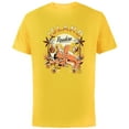 thumbnail image 1 of The Simpsons Island Paradise Treehouse of Horror - Short Sleeve Cotton T-Shirt for Adults - Customized-Yellow, 1 of 5