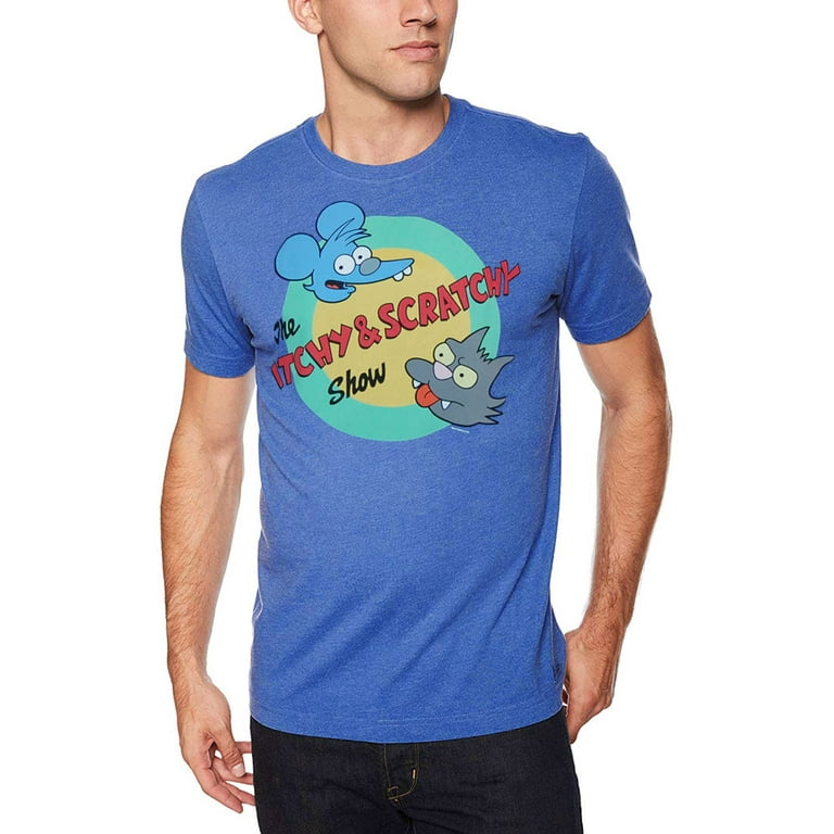 The Simpsons Itchy and Scratchy Show Logo T-Shirt - Walmart.com The Simpsons Itchy and Scratchy Show Logo T-Shirt - Walmart.com