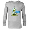 thumbnail image 1 of The Simpsons Kang and Kodos Earth Capital - Long Sleeve T-Shirt for Men - Customized-Athletic Heather, 1 of 5