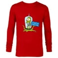 thumbnail image 1 of The Simpsons Kang and Kodos Earth Capital - Long Sleeve T-Shirt for Men - Customized-New Red, 1 of 5