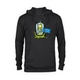 thumbnail image 1 of The Simpsons Kang and Kodos Earth Capital - Pullover Hoodie for Adults - Customized-Black, 1 of 5