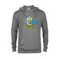 thumbnail image 1 of The Simpsons Kang and Kodos Earth Capital - Pullover Hoodie for Adults - Customized-Graphite Heather, 1 of 5