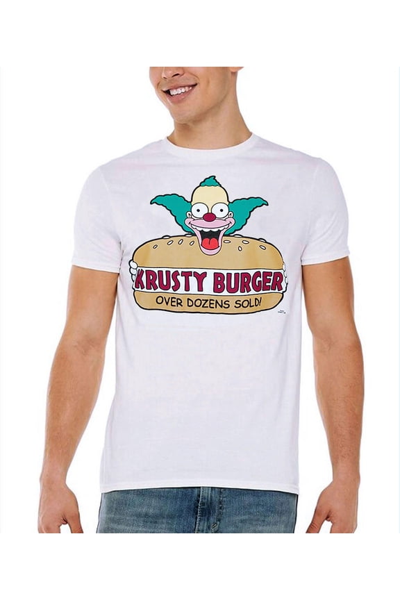 Krusty Burger Adult T-Shirt