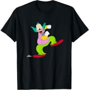 BHDIASDAK The Simpsons Krusty the Clown Dance T-Shirt, Summer Comfortable T-shirt Tee Cotton Round Neckline Short Sleeve Clothes Mens and Womens