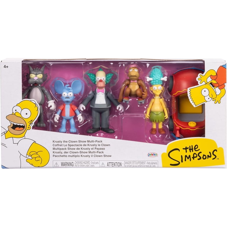 Jakks Pacific, Action Figure Multi Pack, 5-Pack with Krusty