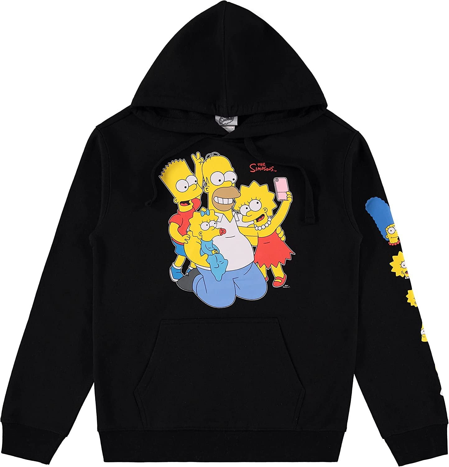 The Simpsons Ladies Hoodie Sweatshirt - Lisa, Bart and Homer Simpson ...