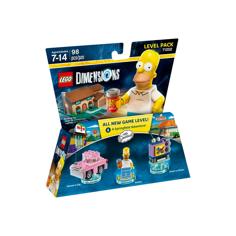 tage medicin Legende Topmøde The Simpsons Level Pack â€ LEGO Dimensions - Walmart.com