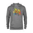 thumbnail image 1 of The Simpsons Lisa Bart Maggie Pot of Gold St. Patrick’s Day - Pullover Hoodie for Adults - Customized-Graphite Heather, 1 of 5