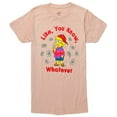 thumbnail image 1 of The Simpsons Lisa, Like, You Know, Whatever Junior Women's T-Shirt, 1 of 2