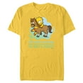 thumbnail image 1 of The Simpsons Lisa Simpson Buy a Pony Retro - Short Sleeve Blended T-Shirt for Adults - Customized-Yellow, 1 of 5
