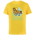 thumbnail image 1 of The Simpsons Lisa Simpson Buy a Pony Retro - Short Sleeve Cotton T-Shirt for Adults - Customized-Yellow, 1 of 5