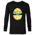 thumbnail image 1 of The Simpsons Maggie Easter Egg Grass Green - Long Sleeve T-Shirt for Men - Customized-Black, 1 of 5