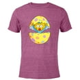 thumbnail image 1 of The Simpsons Maggie Easter Egg Grass Green - Short Sleeve Blended T-Shirt for Adults - Customized-Purple, 1 of 5