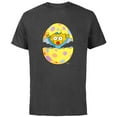 thumbnail image 1 of The Simpsons Maggie Easter Egg Grass Green - Short Sleeve Cotton T-Shirt for Adults - Customized-Charcoal, 1 of 5