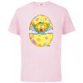 thumbnail image 1 of The Simpsons Maggie Easter Egg Grass Green - Short Sleeve Cotton T-Shirt for Adults - Customized-Soft Pink, 1 of 5