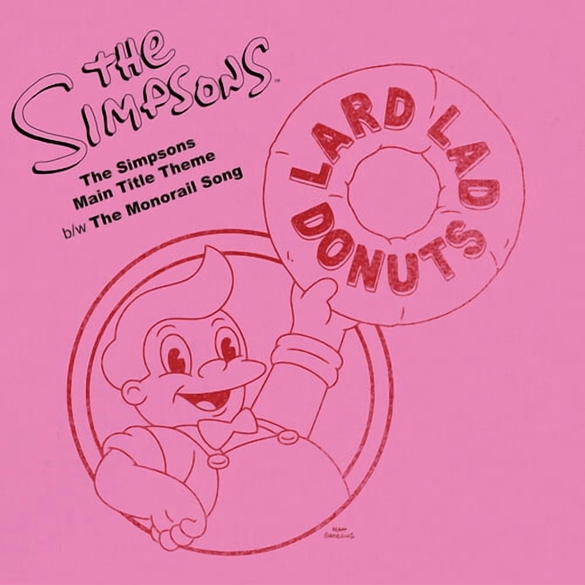 The Simpsons - Main Title Theme / The Monorail Song (Various Artists) - Music & Performance - Vinyl