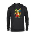 thumbnail image 1 of The Simpsons Marge Homer Bart Lisa Maggie Holiday - Pullover Hoodie for Adults – Customized-Black, 1 of 5