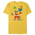 thumbnail image 1 of The Simpsons Marge Homer Bart Lisa Maggie Holiday - Short Sleeve Blended T-Shirt for Adults – Customized-Yellow, 1 of 5