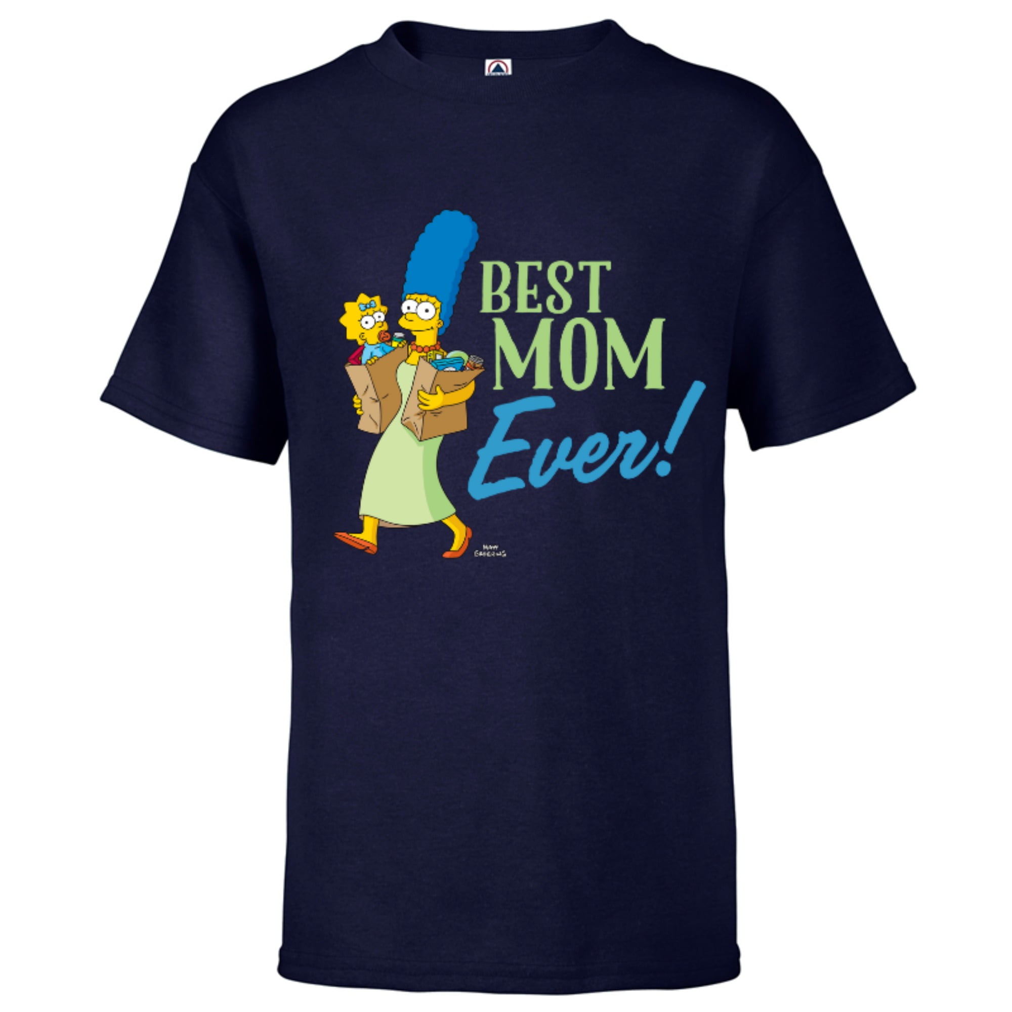 The Simpsons Marge Simpson Best Mom Ever Short Sleeve T Shirt