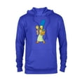 thumbnail image 1 of The Simpsons Marge Simpson and Maggie Grocery Run - Pullover Hoodie for Adults - Customized-Royal Heather, 1 of 5