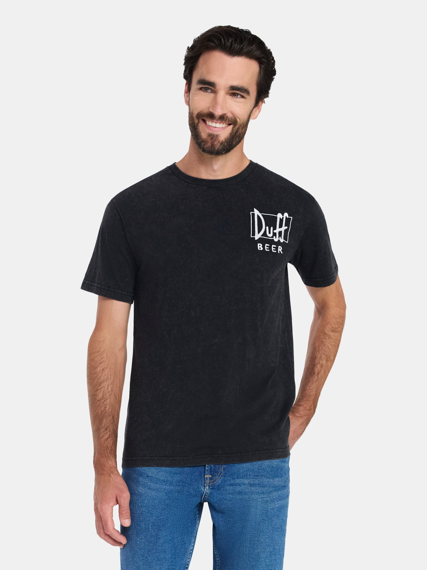 The Simpsons Men's and Big Men's St. Patrick's Day Front Back Graphic Tee, Sizes XS-5XL