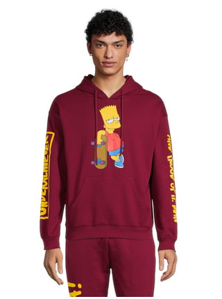 Nickelodeon Men's Cast Mash Up Graphic Hoodie Sweatshirt, Sizes S