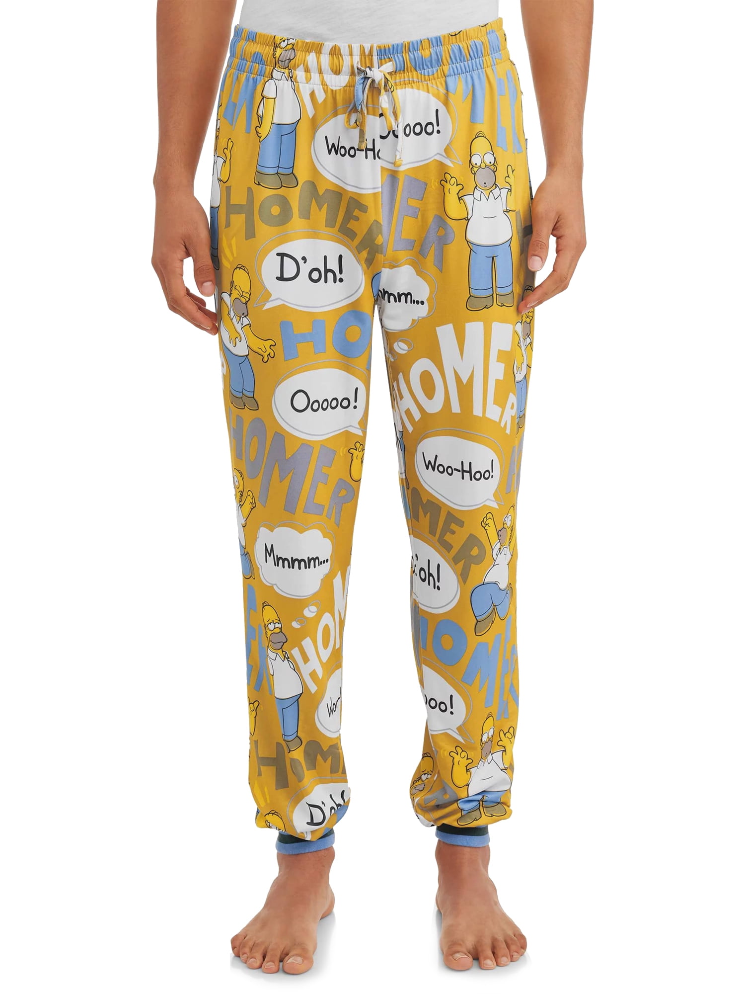 The Simpsons Men's Hecka Homers Sleep and Lounge Pants 