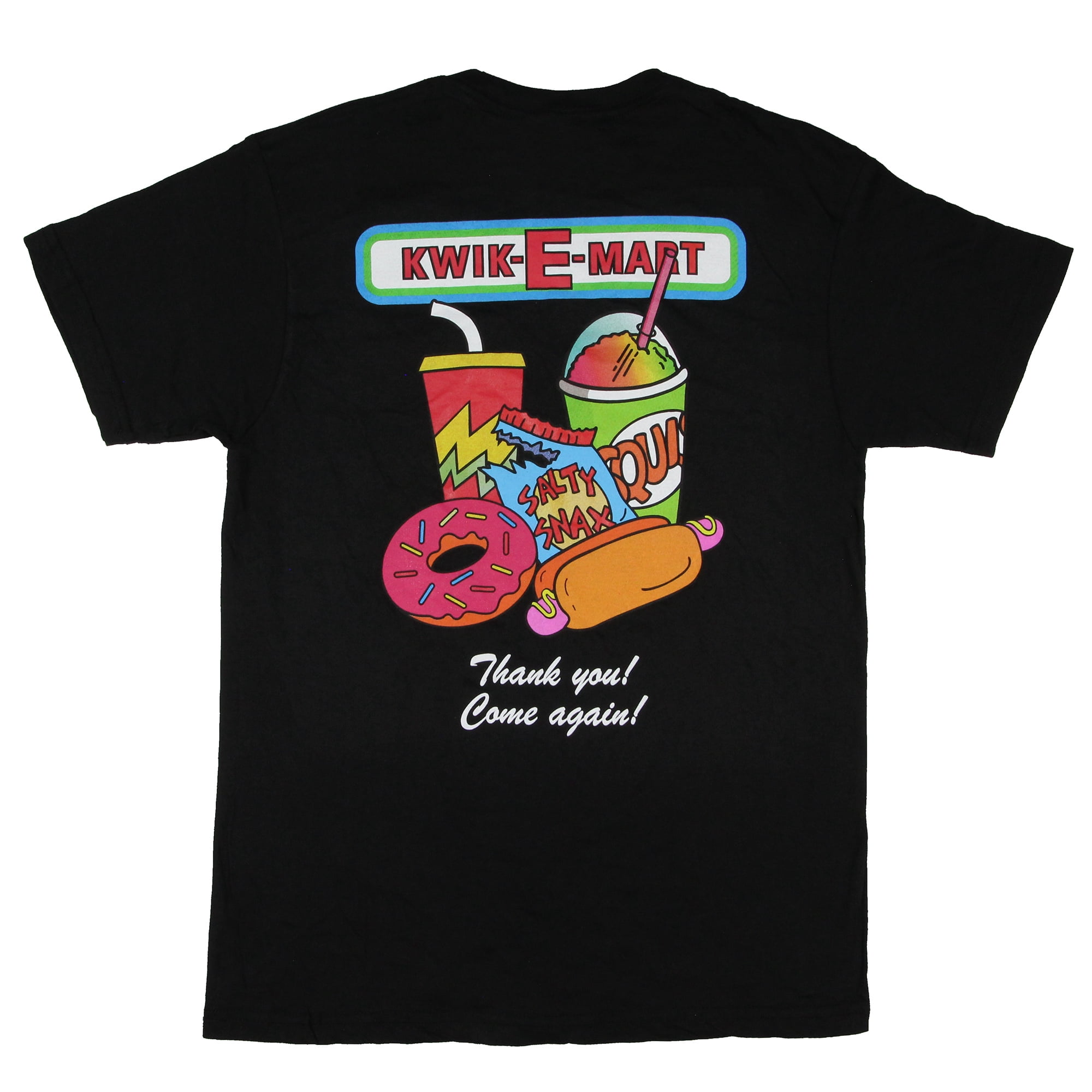 The Simpsons Men's Kwik-E-Mart Thank You Come Again Bart The Simpsons Men's Kwik-E-Mart Thank You Come Again Bart