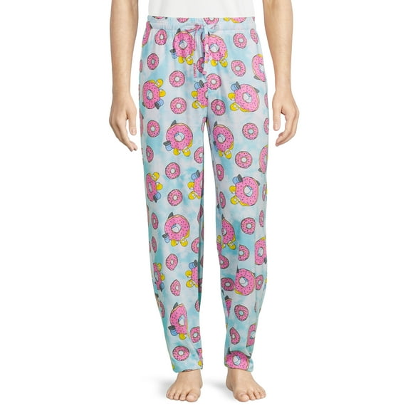 The Simpsons Men's and Big Men's Homer Simpson Pajama Pants, Sizes S-2XL