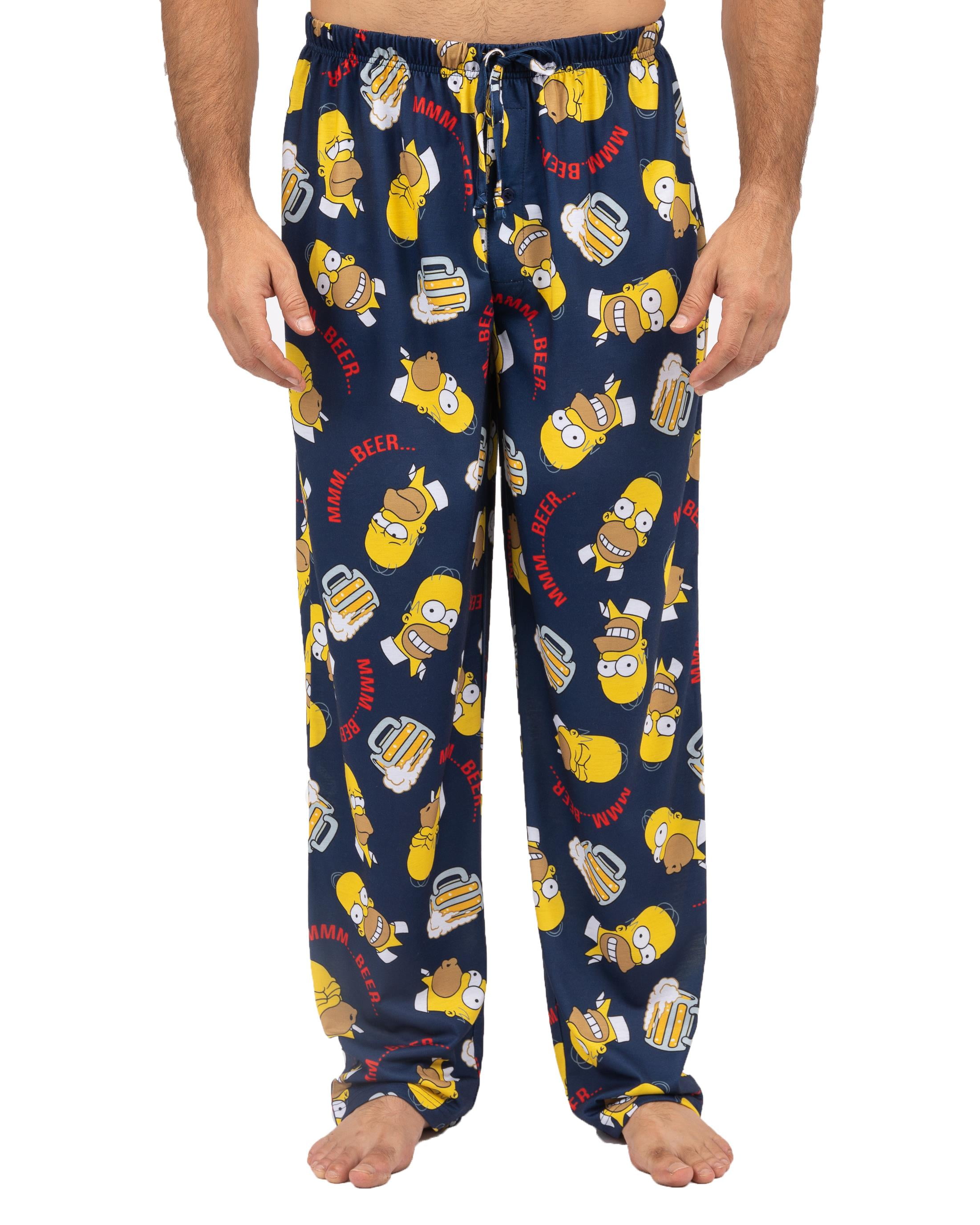 Sleep Pants Simpson Pyjama Nightwear Homer Simpson Pjs The