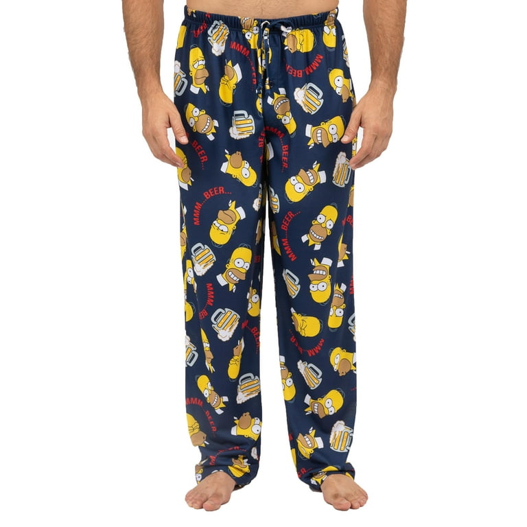 The Simpsons Mens Homer Pajama Pants Sleepwear Loungewear, Navy, Size: M, Prestigez The Simpsons Mens Homer Pajama Pants Sleepwear Loungewear, Navy, Size: M, Prestigez
