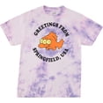 thumbnail image 1 of The Simpsons Mens' Krusty The Clown Shirt Krusty Burger Logo Tee Graphic T-Shirt, 1 of 7