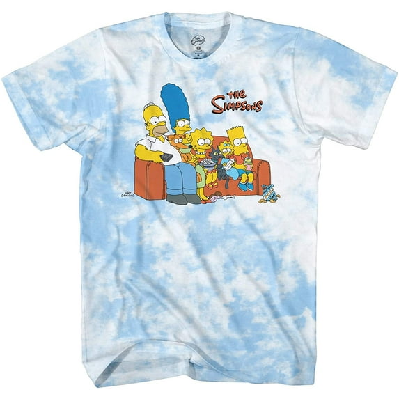 The Simpsons Mens' Krusty The Clown Shirt Krusty Burger Logo Tee Graphic T-Shirt
