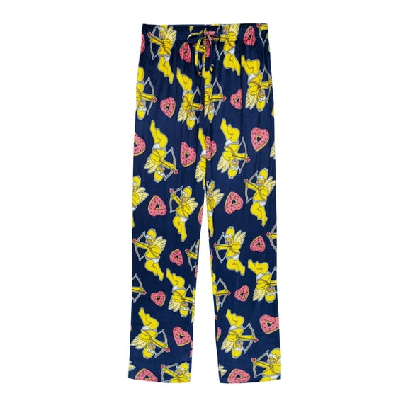 The Simpsons Men's Valentine's Day Sleep Pants, Sizes S-2XL
