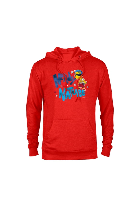 Milhouse Nerdy By Nature - Pullover Hoodie for Adults – Customized-Red Heather