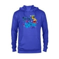 thumbnail image 1 of The Simpsons Milhouse Nerdy By Nature - Pullover Hoodie for Adults – Customized-Royal Heather, 1 of 5