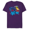 thumbnail image 1 of The Simpsons Milhouse Nerdy By Nature - Short Sleeve Blended T-Shirt for Adults – Customized-Purple, 1 of 5