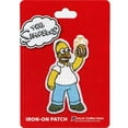 thumbnail image 1 of The Simpsons Patch Homer Beer In Hand Embroidered Iron On, 1 of 3