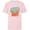 thumbnail image 1 of The Simpsons Patty and Selma Will Marry for Money Retro - Short Sleeve T-Shirt for Kids - Customized-Soft Pink, 1 of 5