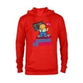 thumbnail image 1 of The Simpsons Ralph Wiggum I’m Kicking it Old Style - Pullover Hoodie for Adults - Customized-Red, 1 of 5