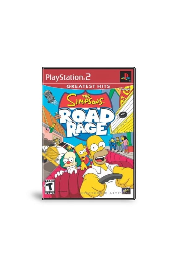 The Simpsons: Road Rage, Electronic Arts, PlayStation 2, [Physical]