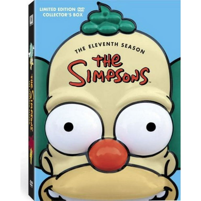 シンプソンズDVD11巻セット！ The Simpsons: Season 11 (Collectible Krusty Head Pack
