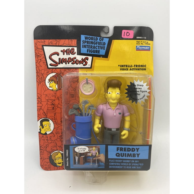 ザ・シンプソンズ クイックEマートフィギュア13→ The Simpsons Series 13 Action Figure Freddy Quimby - Walmart.com
