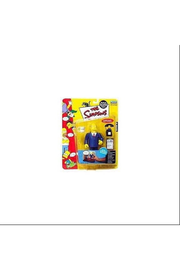 The Simpsons Super-Intendent Chalmers World of Springfield Interactive Figure