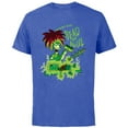 thumbnail image 1 of The Simpsons Side Show Bob Wanted Dead or Alive - Short Sleeve Cotton T-Shirt for Adults - Customized-Royal Heather, 1 of 5