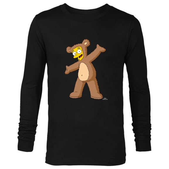 The Simpsons Smithers Bobo Bear Costume - Long Sleeve T-Shirt for Men - Customized-Black