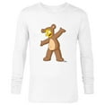 thumbnail image 1 of The Simpsons Smithers Bobo Bear Costume - Long Sleeve T-Shirt for Men - Customized-White, 1 of 5