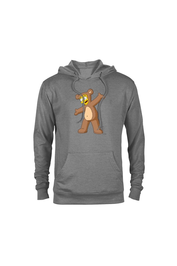 Smithers Bobo Bear Costume - Pullover Hoodie for Adults - Customized-Graphite Heather