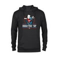 thumbnail image 1 of The Simpsons Soccer Bart Simpson Over the Top - Pullover Hoodie for Adults - Customized-Black, 1 of 5